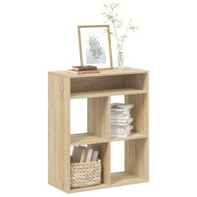 Estantería madera ingeniería color roble 66x31x80 cm en Librerías y estanterías | Comprar online en Foru.es