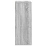 Estantería madera de ingeniería color gris sonoma 66x31x80 cm en Librerías y estanterías | Comprar online en Foru.es