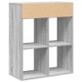 Estantería madera de ingeniería color gris sonoma 66x31x80 cm en Librerías y estanterías | Comprar online en Foru.es