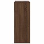 Estantería madera de ingeniería color marrón roble 66x31x80 cm en Librerías y estanterías | Comprar online en Foru.es