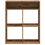 Estantería madera ingeniería madera envejecida 66x31x80 cm en Librerías y estanterías | Comprar online en Foru.es