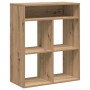 Armario libros madera ingeniería roble artisan 66x31x80 cm en Librerías y estanterías | Comprar online en Foru.es