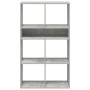 Estantería madera ingeniería gris hormigón 66x31x112 cm en Librerías y estanterías | Comprar online en Foru.es