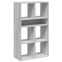 Estantería madera de ingeniería color gris sonoma 66x31x112 cm en Librerías y estanterías | Comprar online en Foru.es
