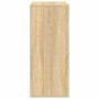Estantería madera ingeniería color roble 60x30x71,5 cm en Librerías y estanterías | Comprar online en Foru.es