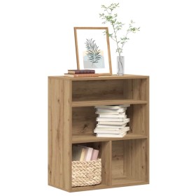 Estantería de madera ingeniería roble artisan 60x30x71,5 cm en Librerías y estanterías | Comprar online en Foru.es