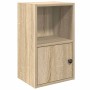 Estantería de madera de ingeniería roble sonoma 31x24x52 cm en Librerías y estanterías | Comprar online en Foru.es