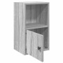 Estantería de madera de ingeniería gris sonoma 31x24x52 cm en Librerías y estanterías | Comprar online en Foru.es