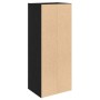 Librería de madera contrachapada roble negro 31x24x77 cm en Librerías y estanterías | Comprar online en Foru.es