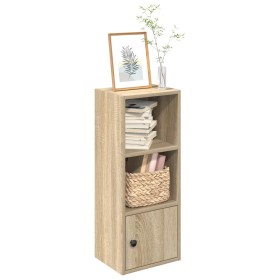 Estantería de madera de ingeniería roble sonoma 31x24x77 cm en Librerías y estanterías | Comprar online en Foru.es