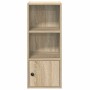 Estantería de madera de ingeniería roble sonoma 31x24x77 cm en Librerías y estanterías | Comprar online en Foru.es
