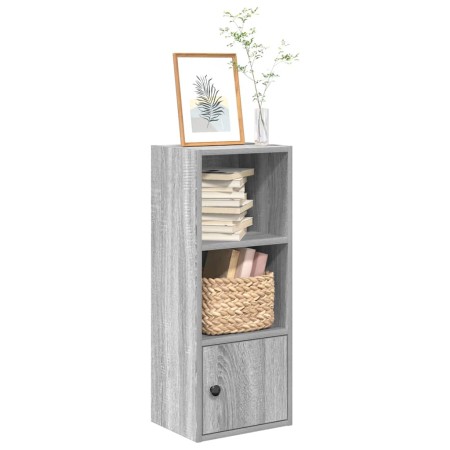 Estantería madera de ingeniería gris sonoma 31x24x77 cm en Librerías y estanterías | Comprar online en Foru.es