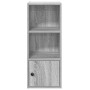 Estantería madera de ingeniería gris sonoma 31x24x77 cm en Librerías y estanterías | Comprar online en Foru.es