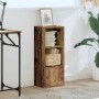 Estantería madera de ingeniería color envejecido 31x24x77 cm en Librerías y estanterías | Comprar online en Foru.es