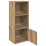 Estantería de madera de ingeniería roble artisan 31x24x77 cm en Librerías y estanterías | Comprar online en Foru.es