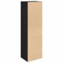 Estantería de madera de ingeniería roble negro 31x24x102 cm en Librerías y estanterías | Comprar online en Foru.es