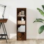 Estantería madera de ingeniería roble ahumado 31x24x102 cm en Librerías y estanterías | Comprar online en Foru.es
