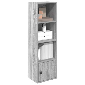 Estantería madera de ingeniería gris sonoma 31x24x102 cm en Librerías y estanterías | Comprar online en Foru.es