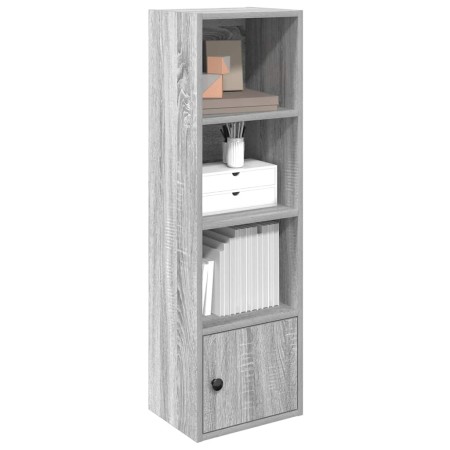 Estantería madera de ingeniería gris sonoma 31x24x102 cm en Librerías y estanterías | Comprar online en Foru.es