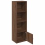 Estantería de madera de ingeniería marrón roble 31x24x102 cm en Librerías y estanterías | Comprar online en Foru.es