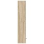 Estantería de madera de ingeniería roble sonoma 31x24x127 cm en Librerías y estanterías | Comprar online en Foru.es