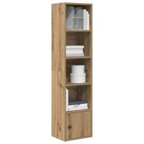 Estantería de madera de ingeniería roble artisan 31x24x127 cm en Librerías y estanterías | Comprar online en Foru.es