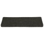 Alfombrilla de escaleras 15 uds punzonada antracita 65x21x4 cm de vidaXL, Alfombrillas para escalones - Ref: Foro24-326189, P...