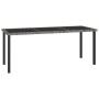 Juego de comedor para jardín 7 piezas ratán sintético gris de vidaXL, Conjuntos de jardín - Ref: Foro24-3065715, Precio: 418,...