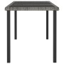 Juego de comedor para jardín 7 piezas ratán sintético gris de vidaXL, Conjuntos de jardín - Ref: Foro24-3065703, Precio: 494,...