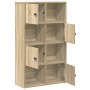 Estantería de madera de ingeniería roble sonoma 60x24x101,5 cm en Librerías y estanterías | Comprar online en Foru.es