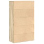 Estantería de madera de ingeniería roble sonoma 60x24x101,5 cm en Librerías y estanterías | Comprar online en Foru.es