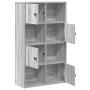 Estantería madera de ingeniería gris sonoma 60x24x101,5 cm en Librerías y estanterías | Comprar online en Foru.es