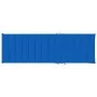 Lounger with royal blue impregnated pine wood cushion by vidaXL, Loungers - Ref: Foro24-3065829, Price: 127,20 €, Discount: %