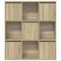 Estantería de madera de ingeniería roble sonoma 89x24x101,5 cm en Librerías y estanterías | Comprar online en Foru.es