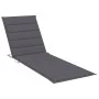 Garden sun lounger with table and cushion made of impregnated pine wood. by vidaXL, Loungers - Ref: Foro24-3065864, Price: 13...