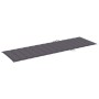 Tumbona de jardín con mesa y cojín de madera de pino impregnada de vidaXL, Tumbonas - Ref: Foro24-3065864, Precio: 148,04 €, ...