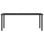 Conjunto de comedor de jardín 7 piezas ratán sintético negro de vidaXL, Conjuntos de jardín - Ref: Foro24-3065697, Precio: 55...