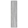 Estantería de madera de ingeniería gris sonoma 89x24x101,5 cm en Librerías y estanterías | Comprar online en Foru.es