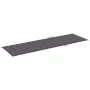 Tumbona con cojín mdera de pino impregnada gris antracita de vidaXL, Tumbonas - Ref: Foro24-3065849, Precio: 134,23 €, Descue...