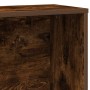Estantería madera de ingeniería roble ahumado 60x24x120 cm en Librerías y estanterías | Comprar online en Foru.es