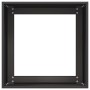 Jardinera de acero laminado en frío negro 40x40x40 cm en Macetas y jardineras | Comprar online en Foru.es