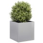 Jardinera 40x40x40 cm de acero galvanizado en Macetas y jardineras | Comprar online en Foru.es