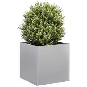 Jardinera 40x40x40 cm de acero galvanizado en Macetas y jardineras | Comprar online en Foru.es