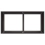 Jardinera de acero laminado en frío negro 80x40x40 cm en Macetas y jardineras | Comprar online en Foru.es