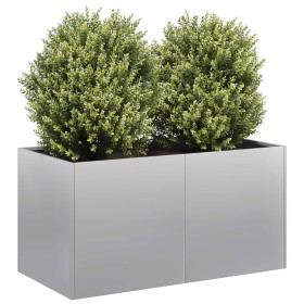 Jardinera 80x40x40 cm de acero galvanizado en Macetas y jardineras | Comprar online en Foru.es