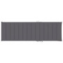 Tumbona de jardín con mesa y cojín de madera de pino impregnada de vidaXL, Tumbonas - Ref: Foro24-3065954, Precio: 189,01 €, ...