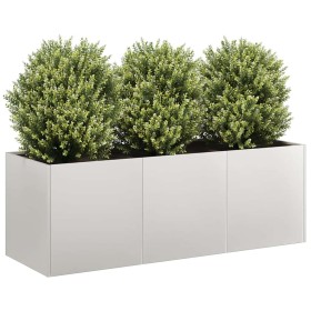 Jardinera 120x40x40 cm acero inoxidable en Macetas y jardineras | Comprar online en Foru.es