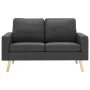Juego de sofás de 2 piezas de tela gris oscuro de vidaXL, Sofás - Ref: Foro24-3056615, Precio: 408,62 €, Descuento: %