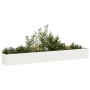 Jardinera de acero laminado en frío blanco 360x40x40 cm en Macetas y jardineras | Comprar online en Foru.es