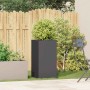 Jardinera de acero laminado en frío negro 40x40x80 cm en Macetas y jardineras | Comprar online en Foru.es